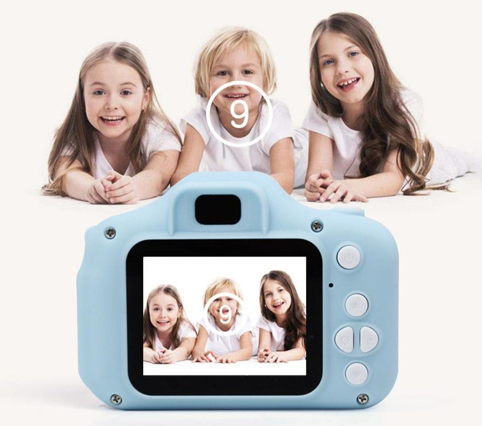 Câmera Infantil Digital 1080P + Cartão 32G A Prova D'água
